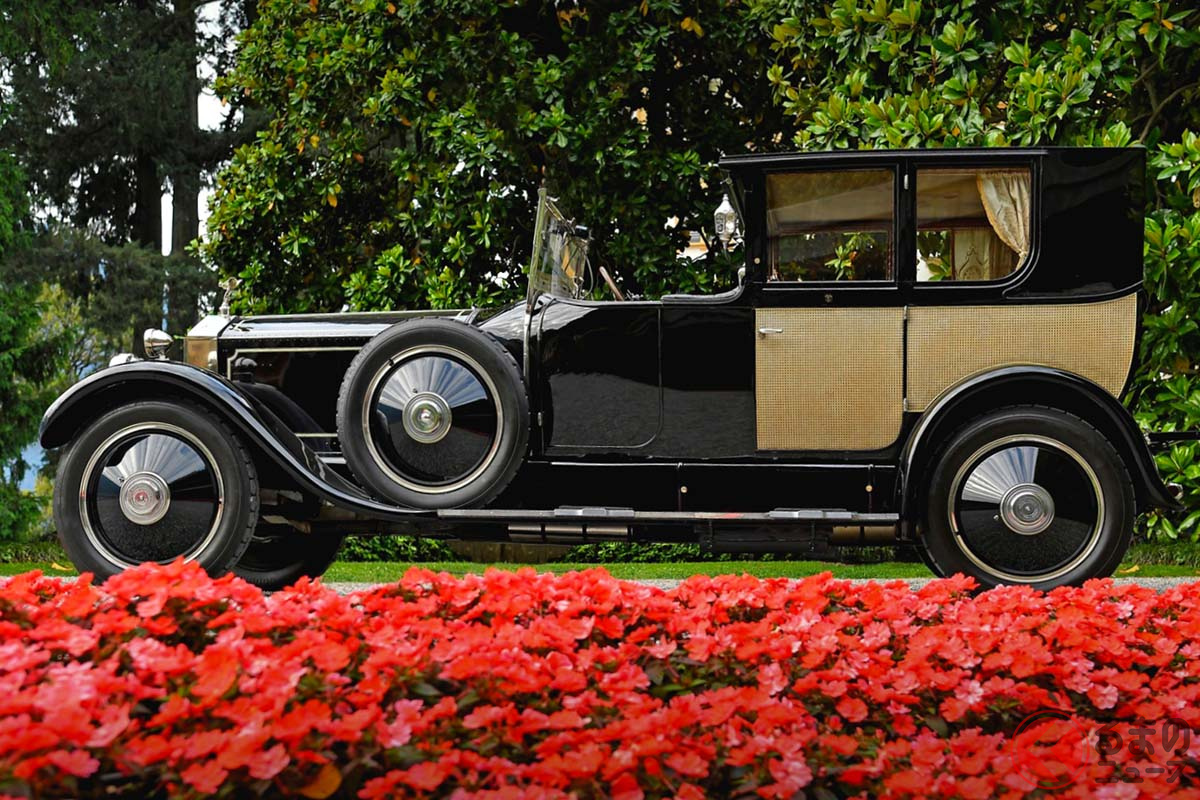 「愛のファントム」の愛称で知られる1926年型「40/50Hpファントム I ブロアム・ド・ヴィル」