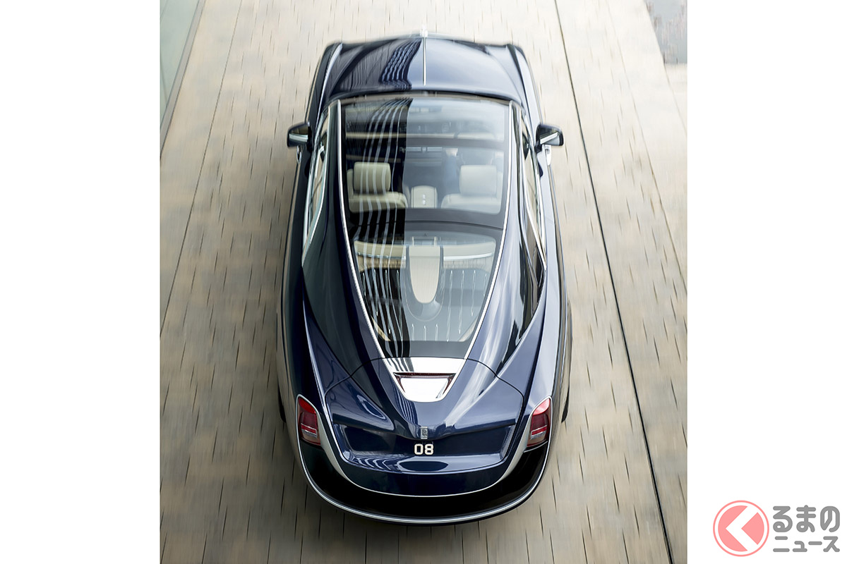 開発スタートから4年、2017年に発表された「スウェプテイル」は、いまなお世界最大の2人乗りコンチネンタル・ツアラーだ