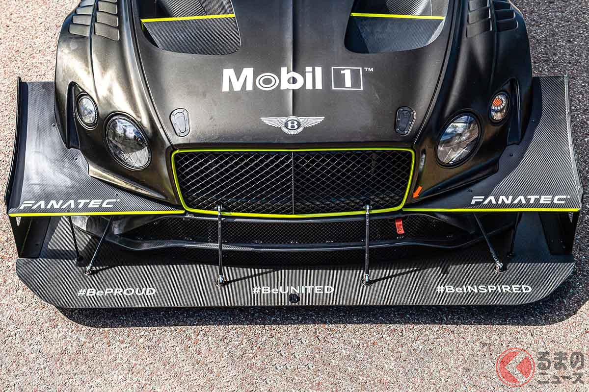 再生可能燃料でチャレンジすることで注目を集めているベントレー「コンチネンタルGT3パイクスピーク」