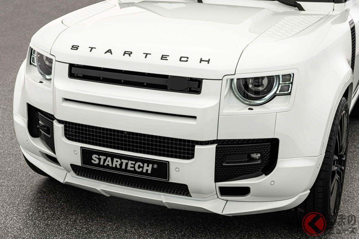 タフなオフロードSUV「ディフェンダー」を、スマートなシティユースに仕立てたスターテック