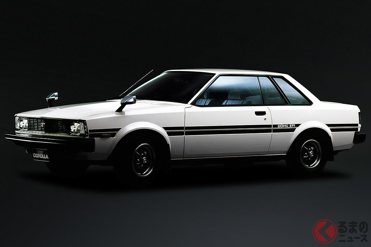 スタンダードモデルでは最後のFRだった4代目「カローラ」