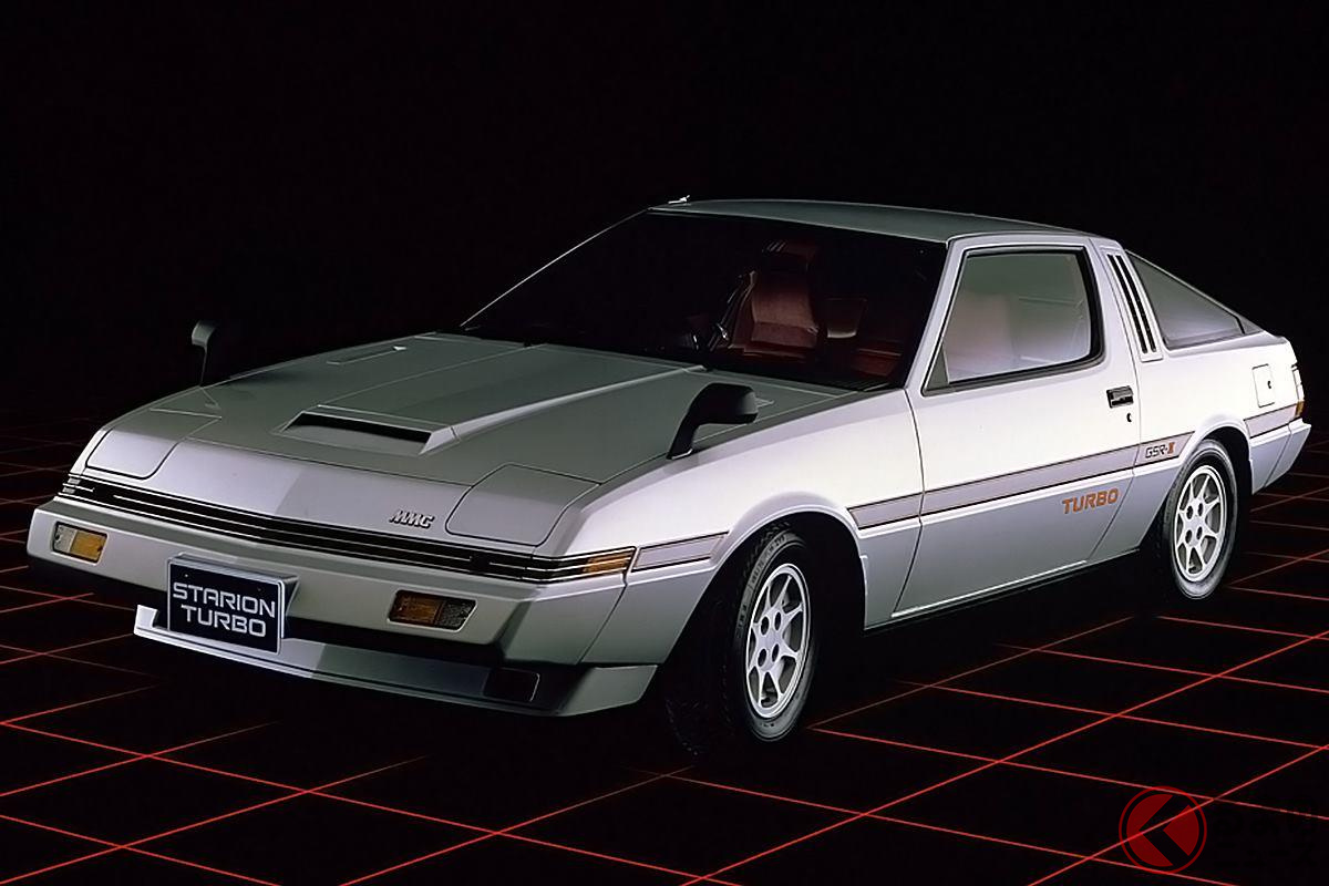 シャープなフォルムにフェンダーミラーはかなり違和感のある「スタリオン」