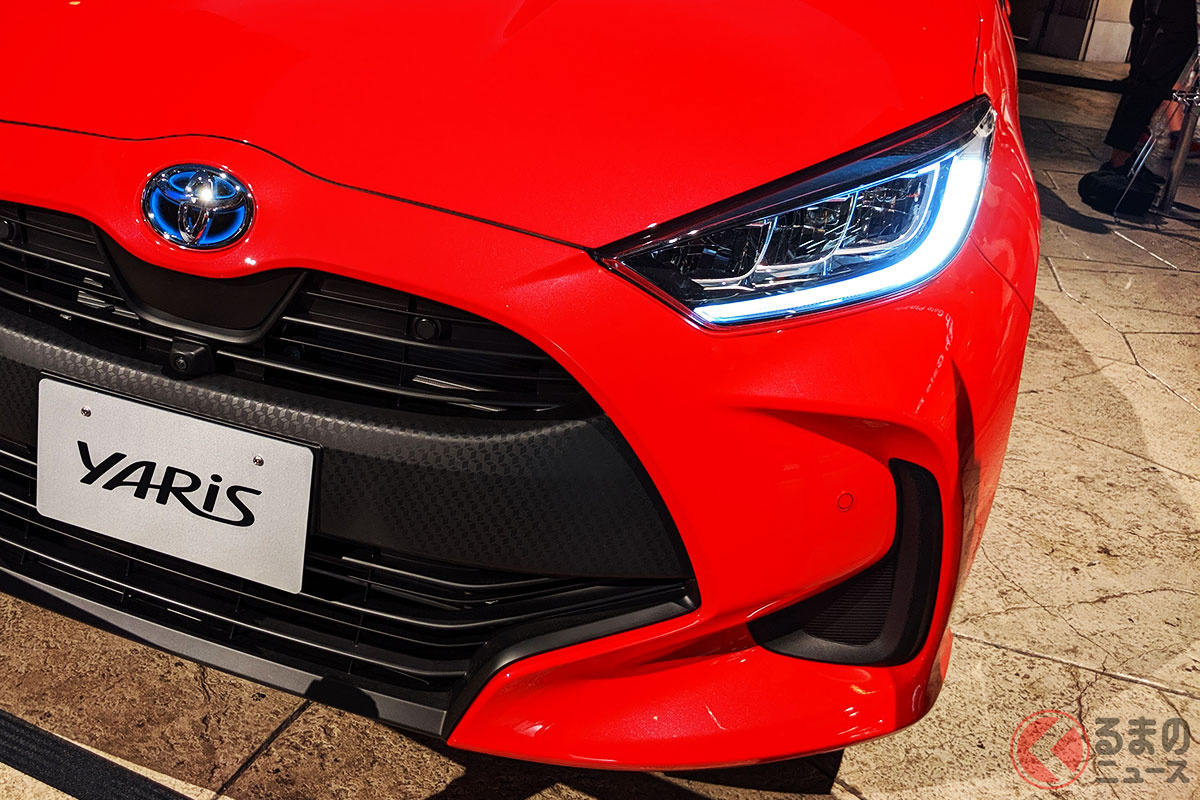 ヤリスファミリーのトヨタ「ヤリス」