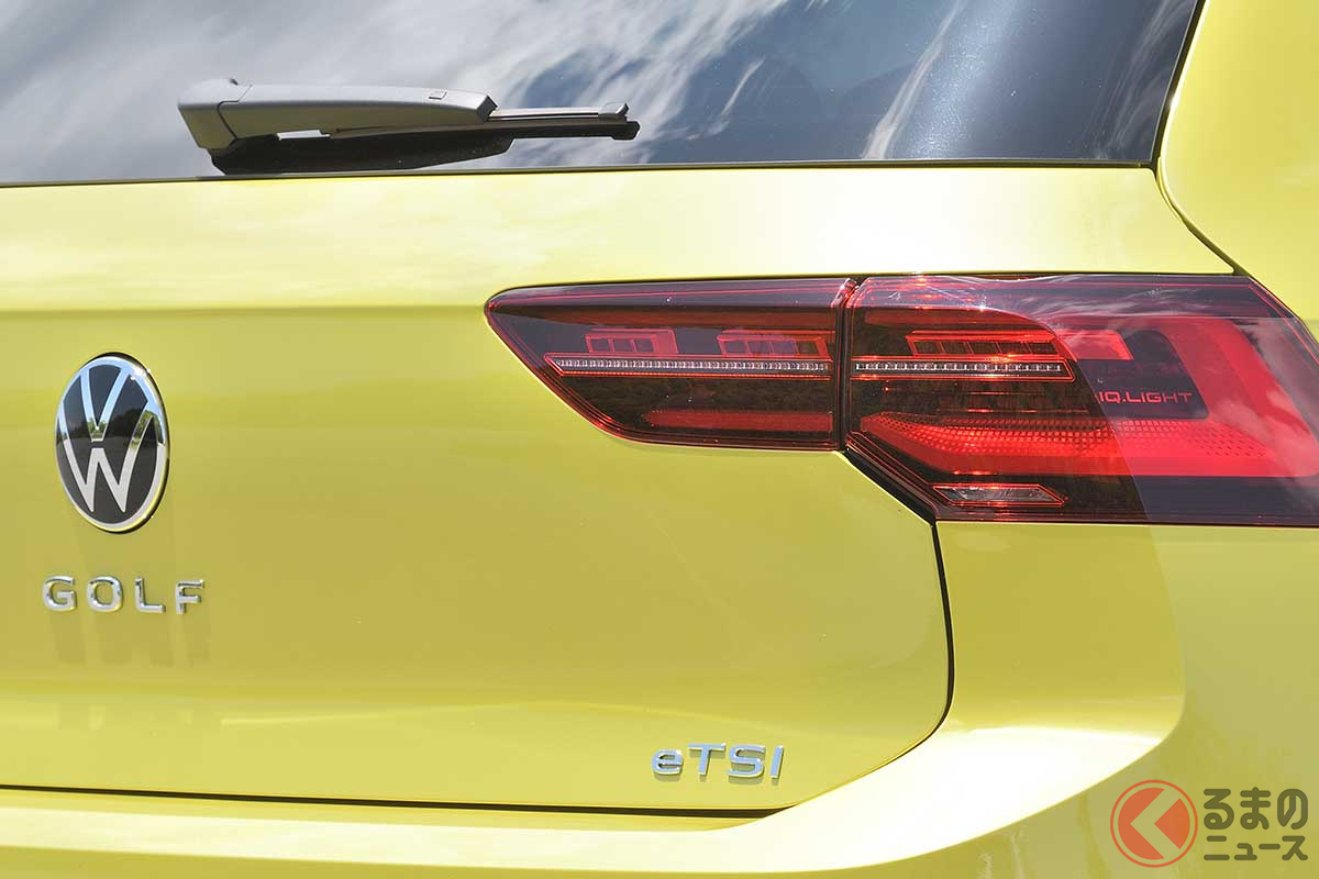 まもなく日本に上陸する予定のVW新型「ゴルフ」はすべての「eTSI」、つまり48Vマイルドハイブリッドシステムを搭載する