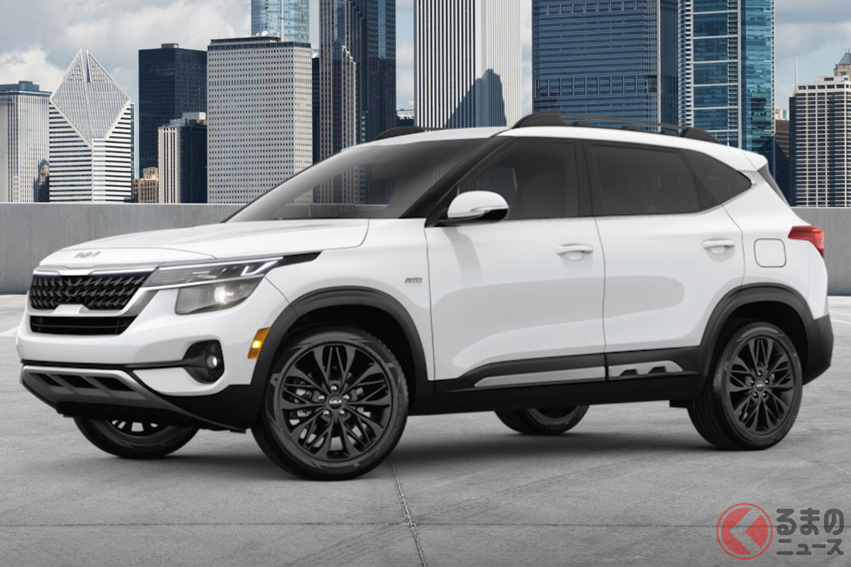 キア「セルトス」2022年モデルのナイトフォールエディション