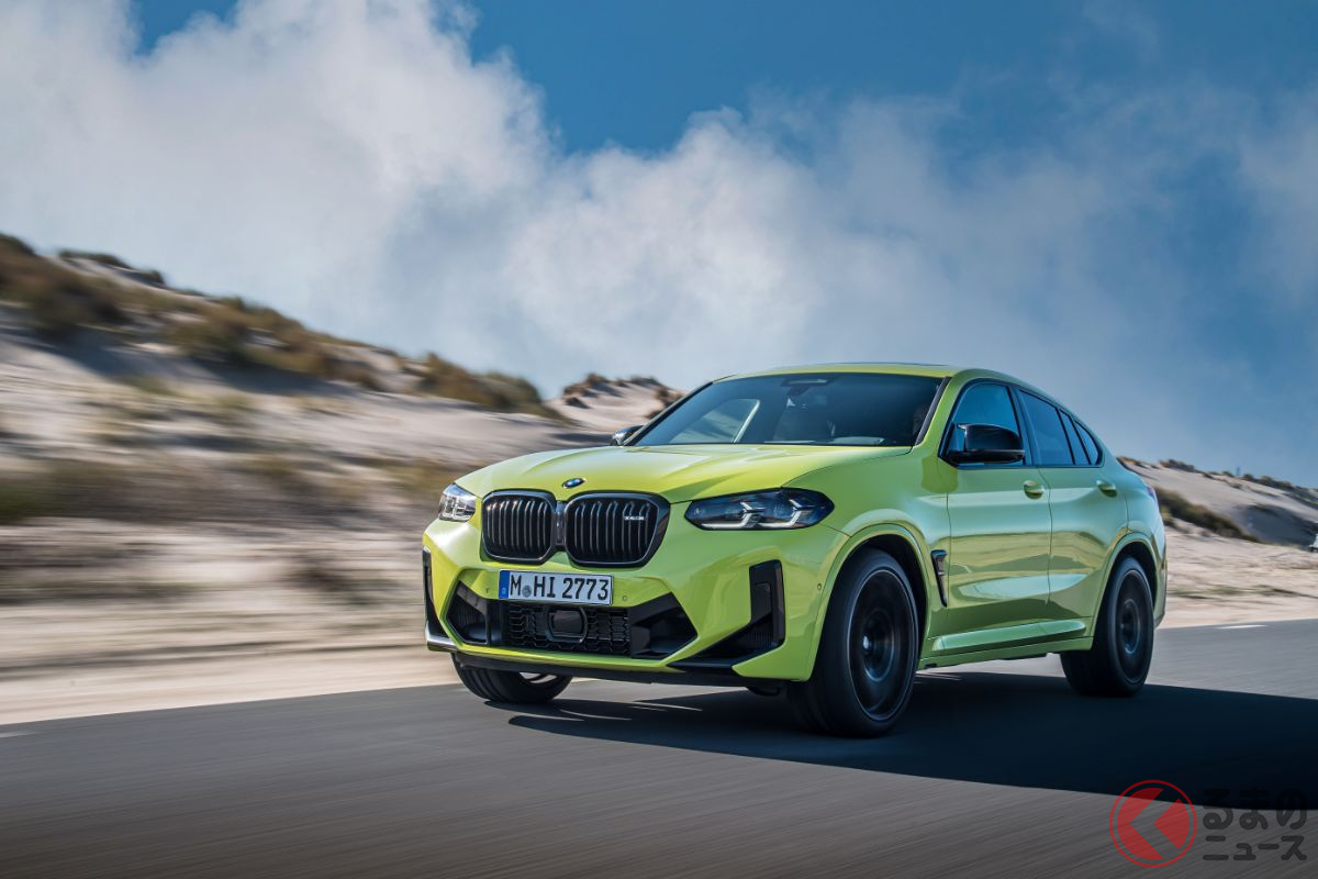 BMW改良新型「X4 Mコンペティション」の走り