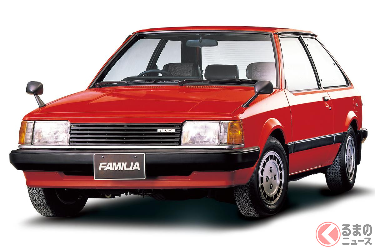 市販エアロパーツの売上にも貢献した5代目「ファミリア」