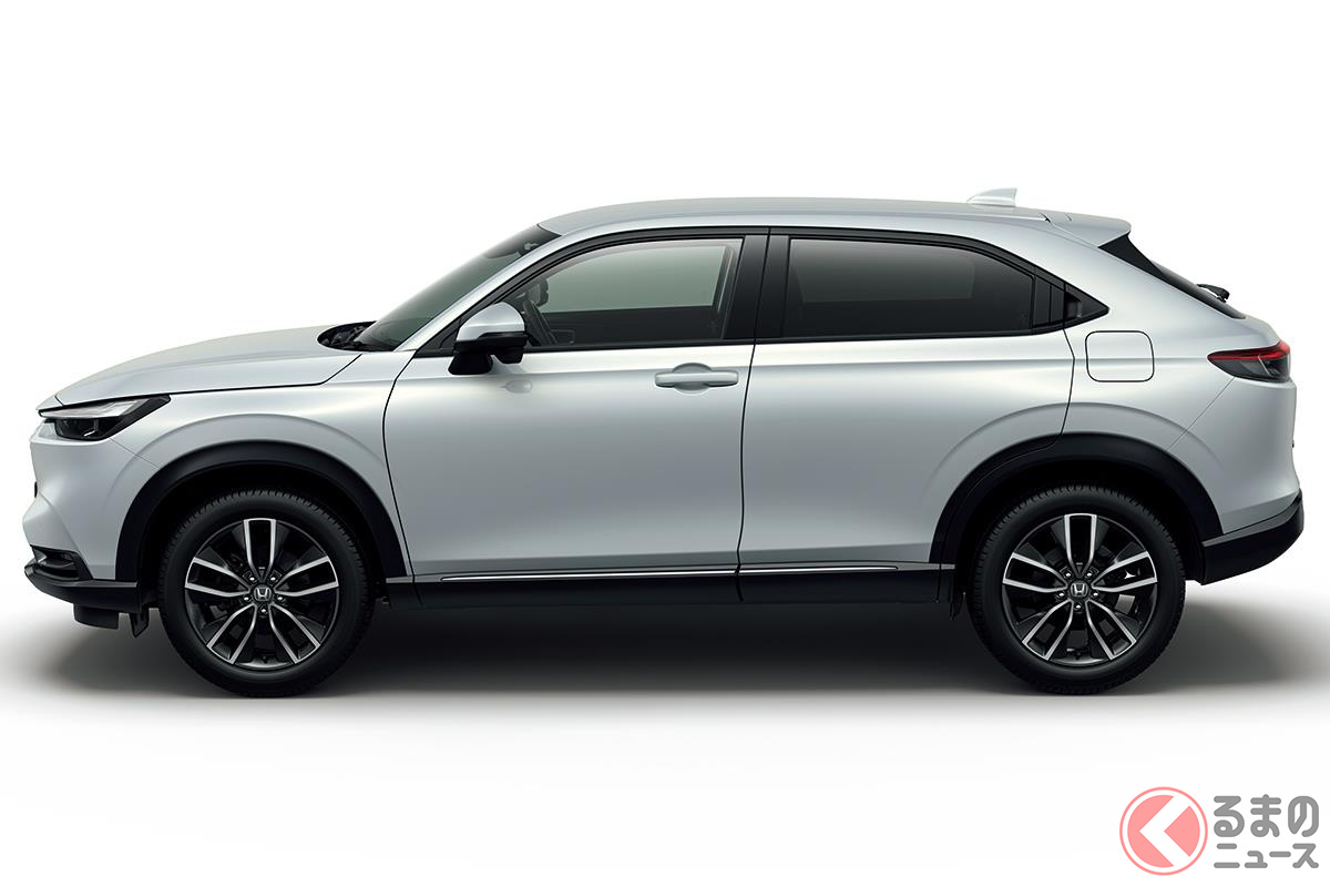 ヒットした初代以上にクーペフォルムを強調した2代目「ヴェゼル」