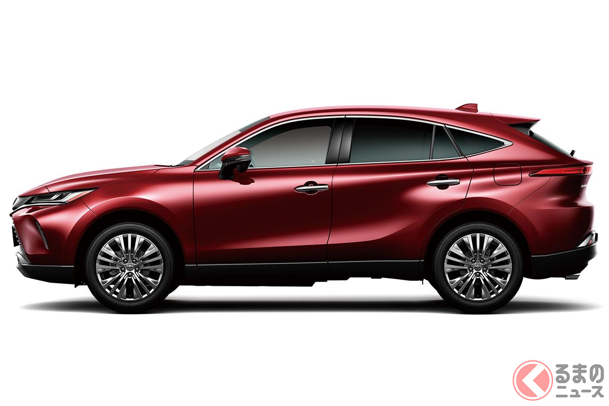 アーバンSUVの先駆者でありデザインをブラッシュアップした4代目「ハリアー」