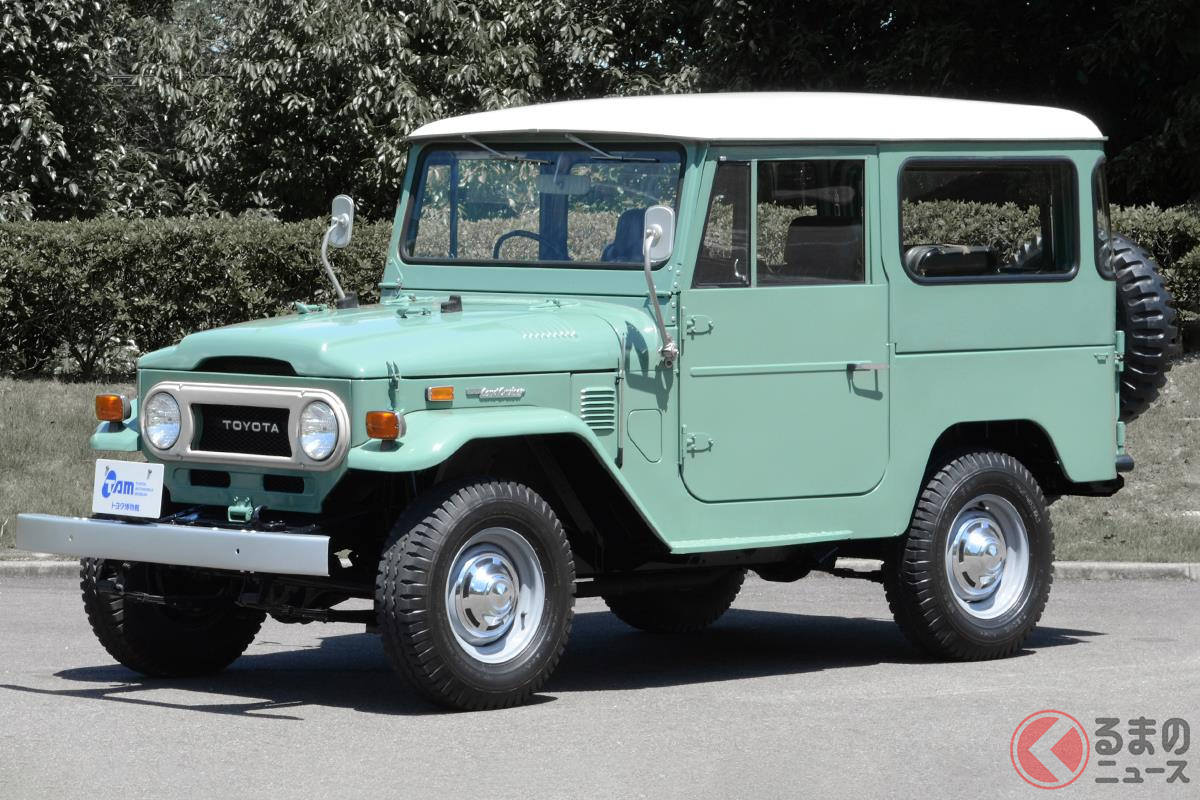 アメリカでもヒットしてトヨタの北米進出の礎にもなった「40系 ランドクルーザー」
