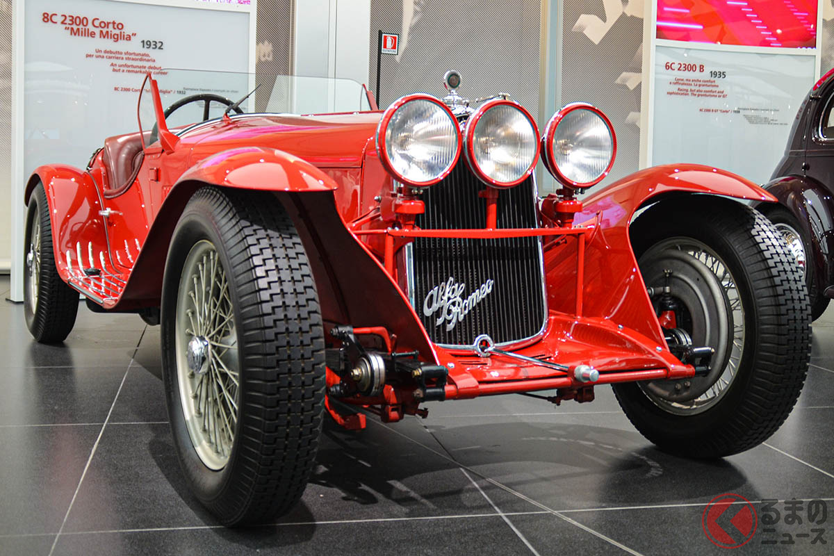 ムゼオ・ストーリコ・アルファ ロメオの「8C2300コルト」