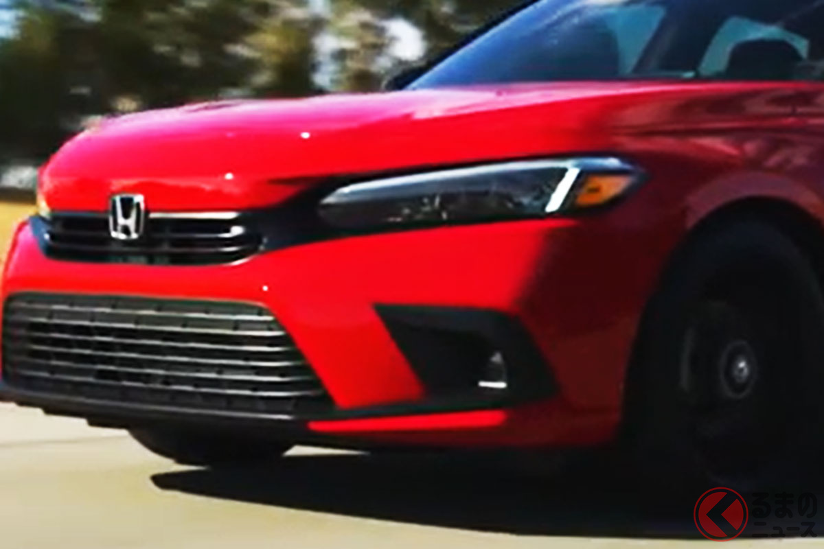 日本でホンダ新型「シビック」はどんな仕様で登場する?(画像は北米仕様のセダンの新型シビック)