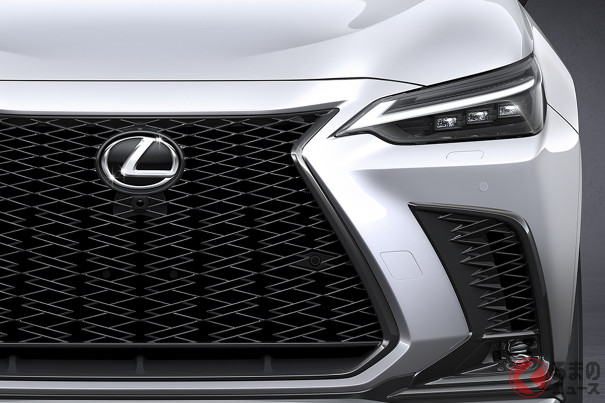 6月12日に世界初公開されたレクサス新型「NX」。日本では2021年秋に登場する予定だ