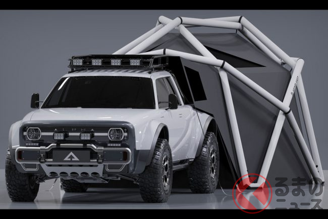 究極のキャンプが楽しめる 軍用車風から高級ミニバンまで インパクト大 のキャンピングカー3選 くるまのニュース 2 究極のキャンプが楽しめる 軍用車風から高級ミニバンまで インパクト大 のキャンピングカー3選 くるまのニュース 2