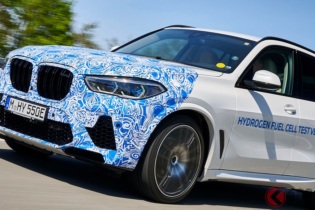 公道走行テストを開始したBMWの燃料電池車「BMW iハイドロジェン・ネクスト」