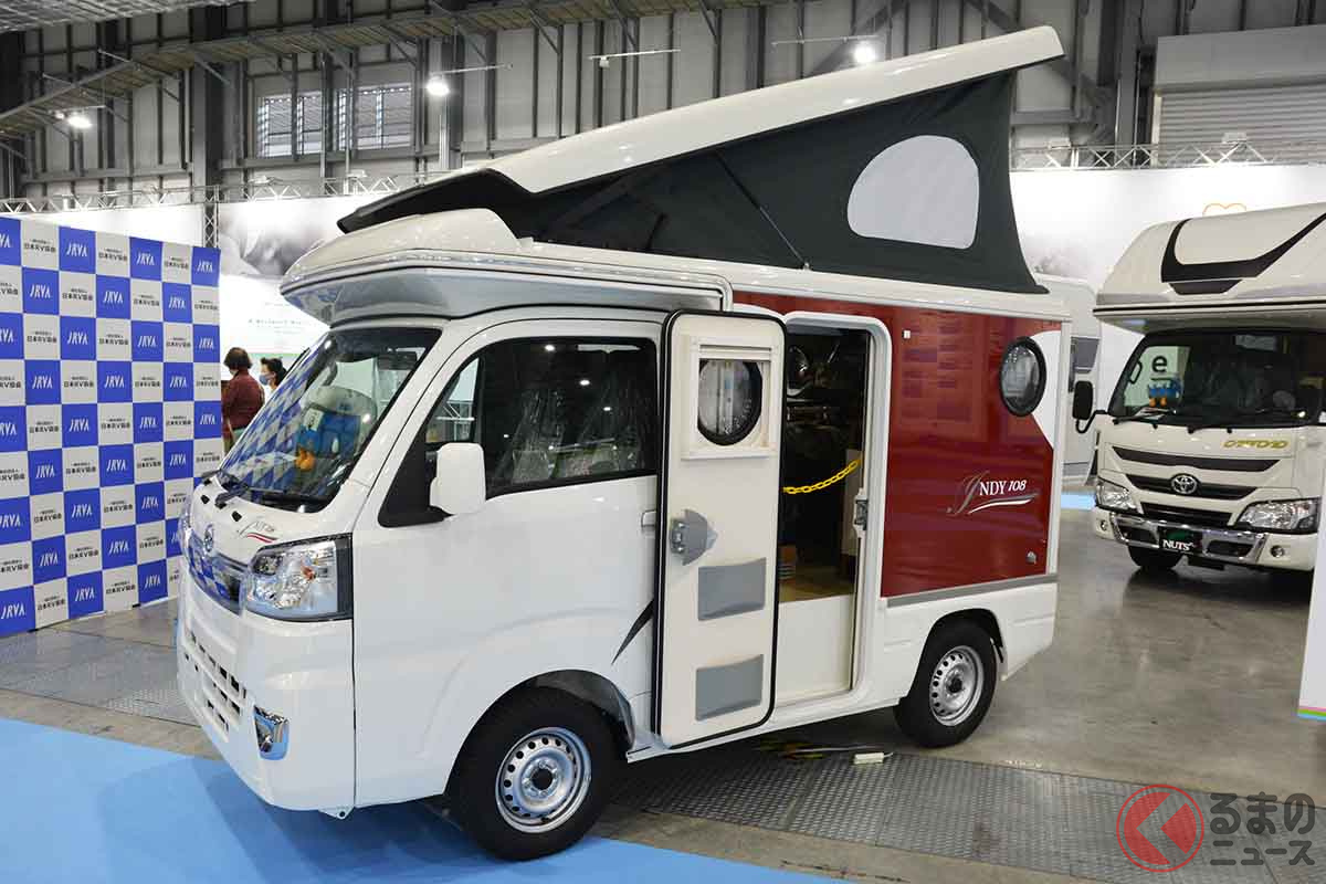 東和モータースの軽キャンパー「インディ108」