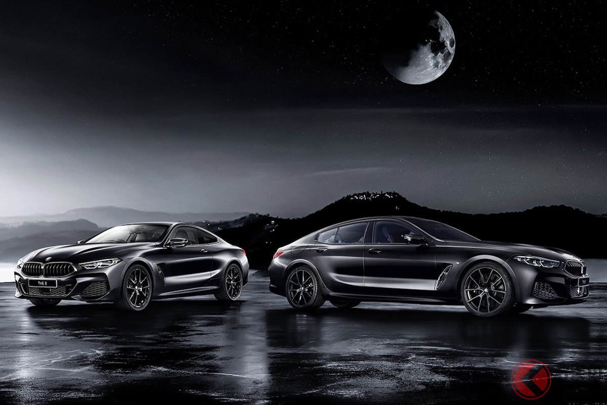 BMW「8シリーズ」に、内外装をブラックで統一したスペシャルモデル「フローズン ブラック エディション」