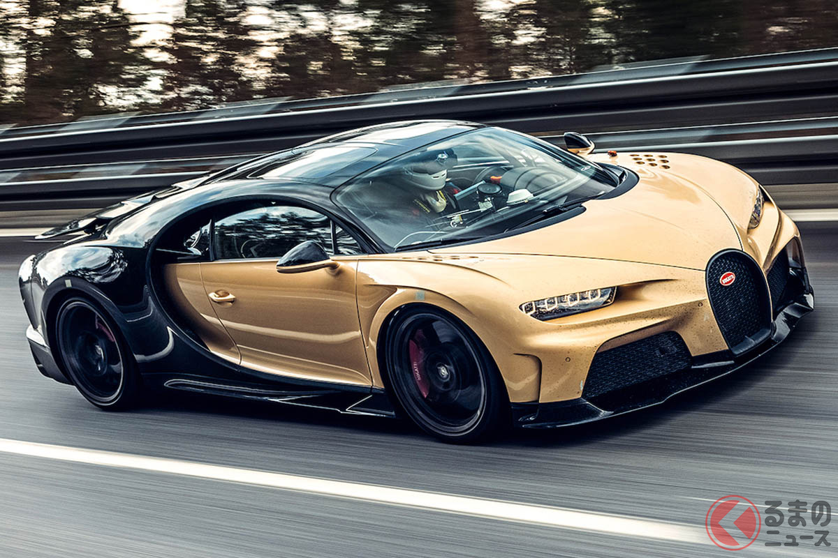 「シロン・スーパースポーツ」のエアロダイナミクスを始め、サスペンションの減衰などの再調整を400km/h前後の速度域でおこなう