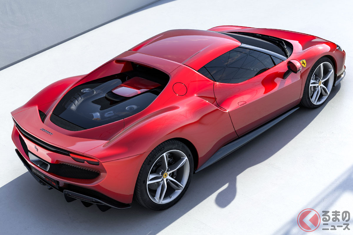 フェラーリのロードカー初となるV6エンジンを搭載した「296GTB」