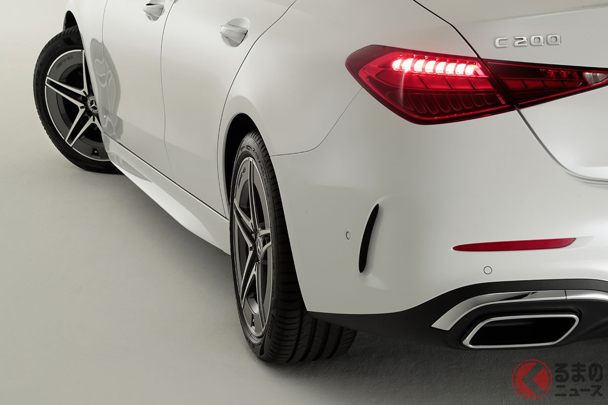 メルセデス・ベンツ新型「Cクラス」はリアアクスルステアリング(四輪操舵)を搭載