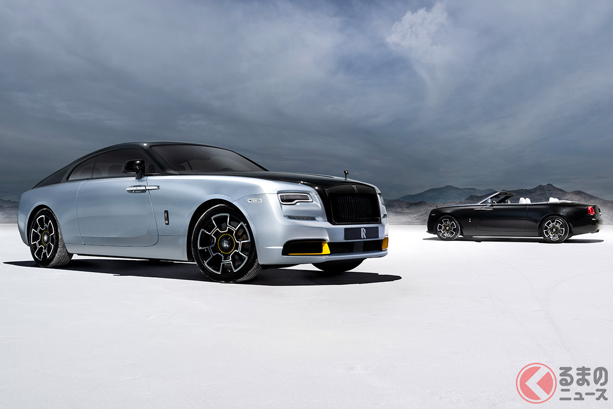 「ランドスピード・コレクション」は、「レイス・ブラックバッジ」ベースが35台、「ドーン・ブラックバッジ」ベースの25台