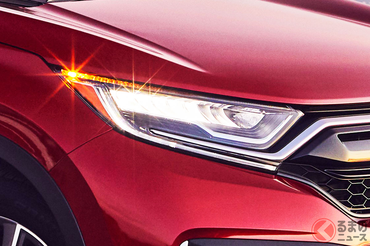 北米ホンダは新型プロローグの導入に向けてハイブリッド車の販売比率向上も狙う(写真は北米仕様の「CR-Vハイブリッド」)