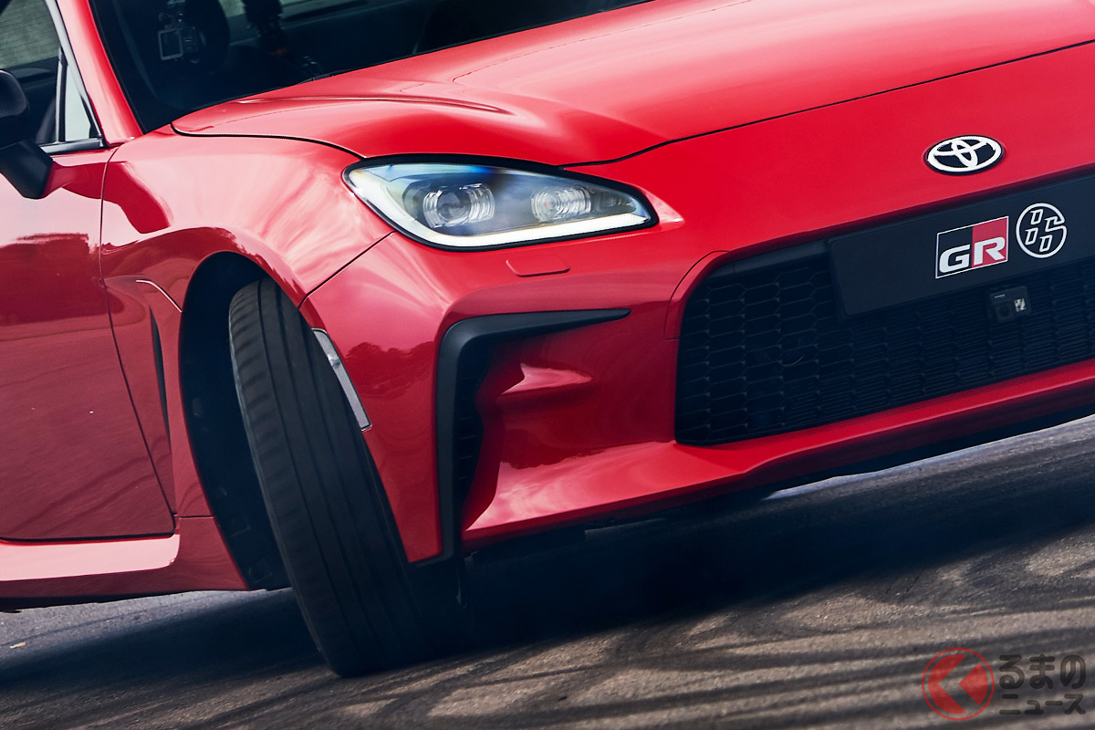 トヨタ新型「GR86」。