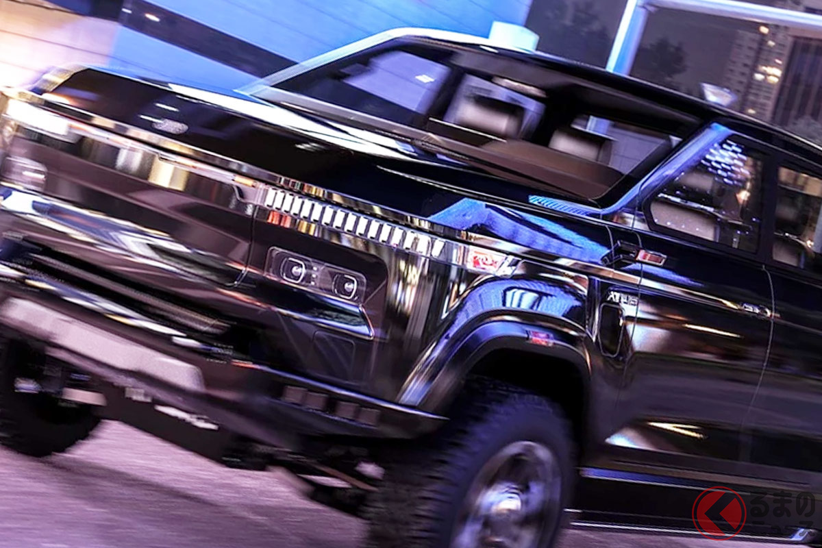 最大航続距離は800km!アトリスの新型EV「XTピックアップトラック」