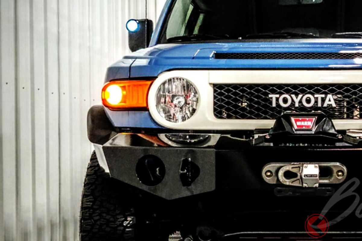 落札価格は970万円越え!改造「FJクルーザ」(photo:Barrett Jackson Auction)