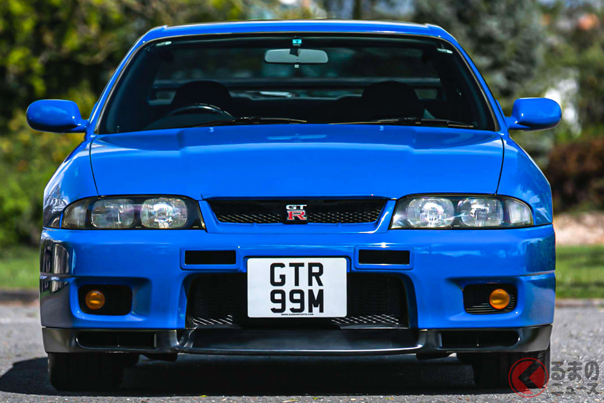 北米の「25年ルール」が適用されはじめたこともあり、R33型「スカイラインGT-R」は、今後ますます高額になっていくことが予想される(C)Silverstone Auctions Limited 2021