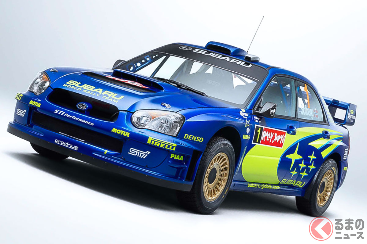 2004年9月に開催されたラリー・ジャパンで、ペター・ソルベルグ選手が優勝したときの個体だ(C)Silverstone Auctions Limited 2021