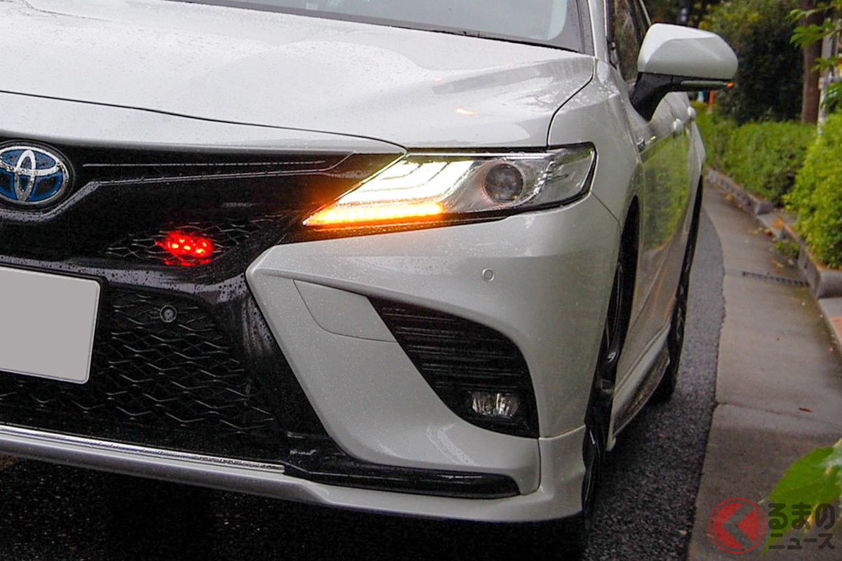 か、カッコいい! トヨタ「カムリ(TRD仕様)」の覆面パトカー(画像提供:poli_mania@mania2884_poli)
