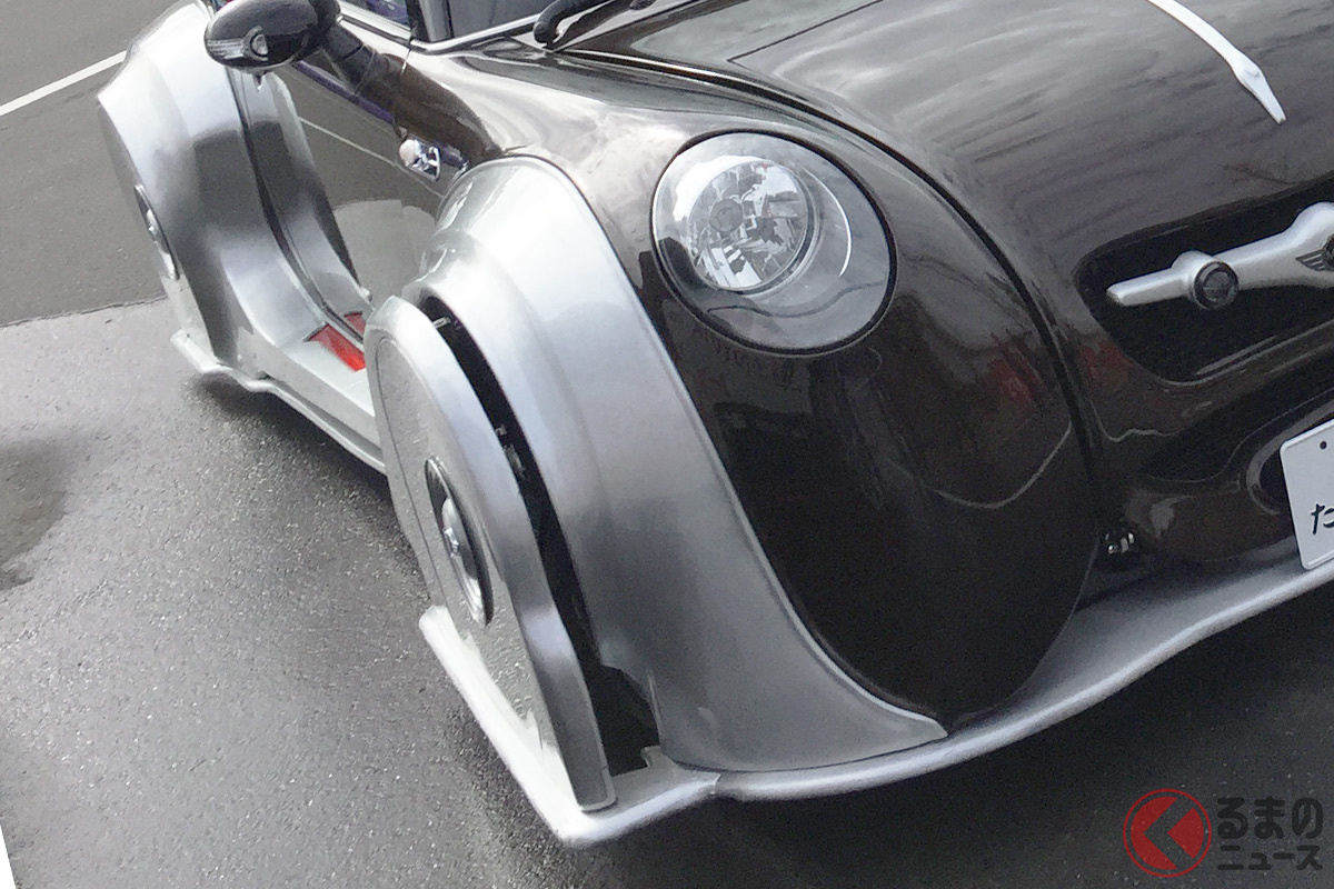 これはスゴイ! 学生達が「ミニ・クーパー100周年記念」を具現化した「MINI REBORN」(画像提供:NATS)