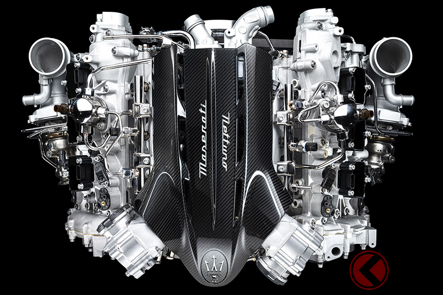 新型のスーパースポーツーカー「MC20」に搭載される「ネットゥーノ」