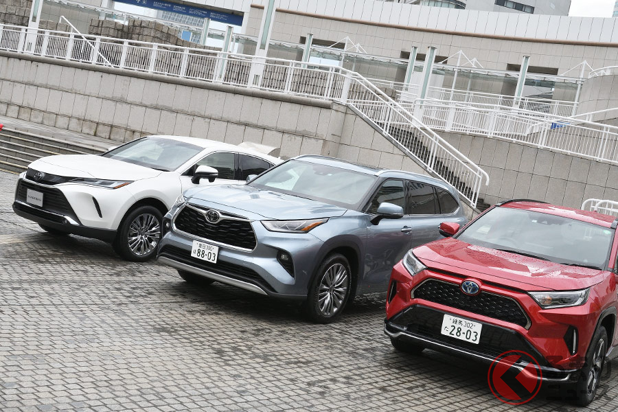 RAV4&ハイランダー&ハリアーは実は三兄弟だった!? その関係性とは?