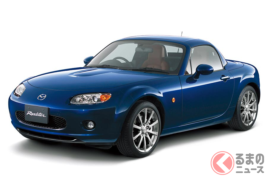 電動ルーフを装着したマツダ3代目「ロードスター RHT」