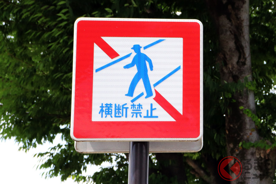 「横断禁止」以外ならどこでも横断OK?