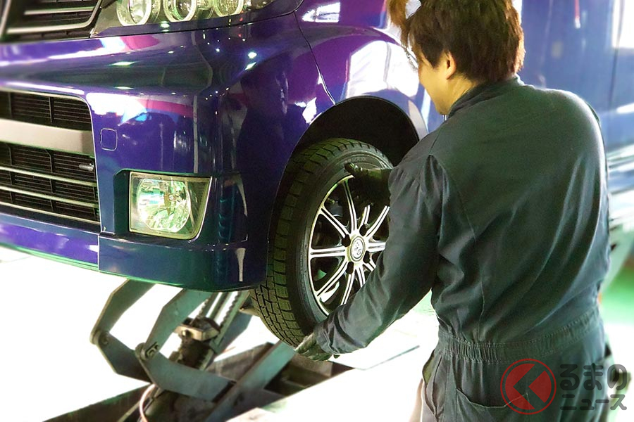 タイヤ交換