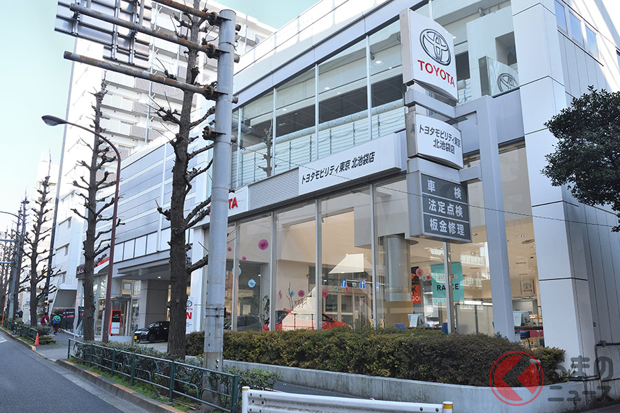 2020年5月から全店舗で全車種を取り扱うトヨタ系列の販売店