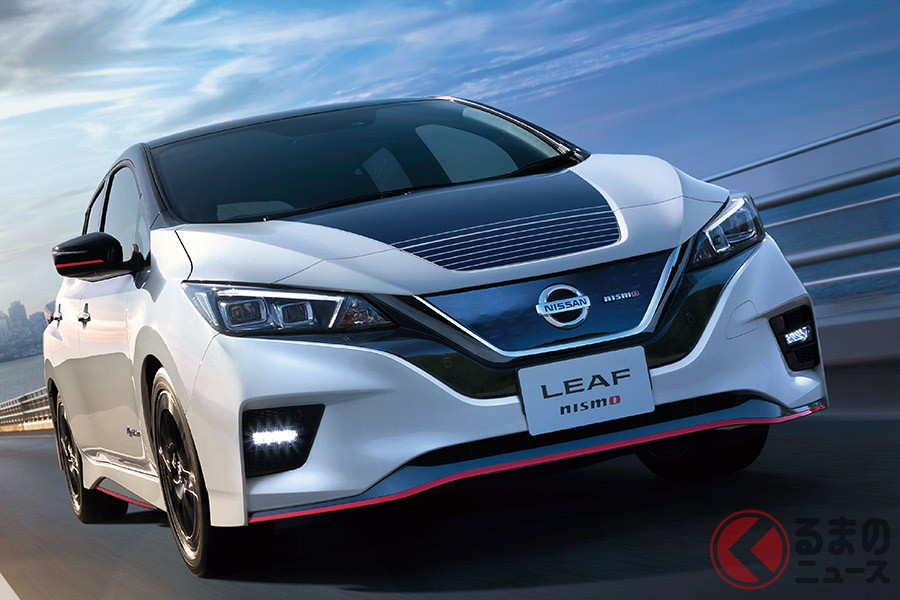 電気自動車(EV)のはガソリン車とは異なる加速感を味わえる(画像は日産「リーフ NISMO」)