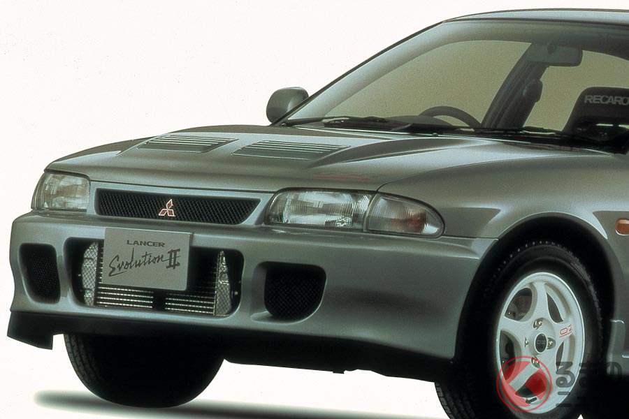 戦闘力がアップした三菱「ランサーエボリューションII」