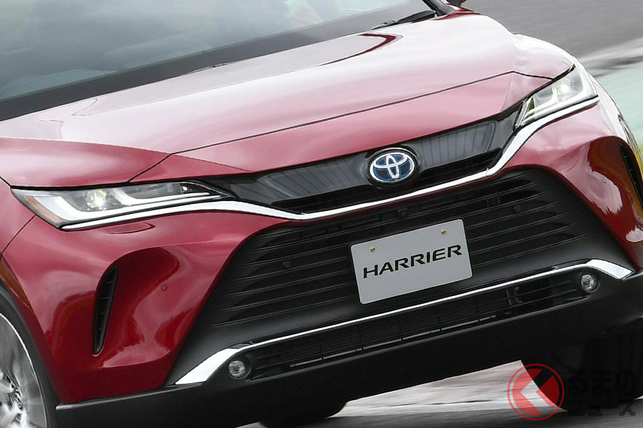 発売間もなくヒットを記録したトヨタ新型「ハリアー」