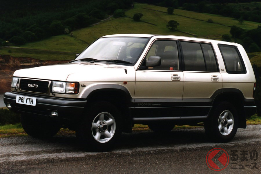 いすゞのフラッグシップRVに君臨していた2代目「ビッグホーン」(画像は欧州仕様)