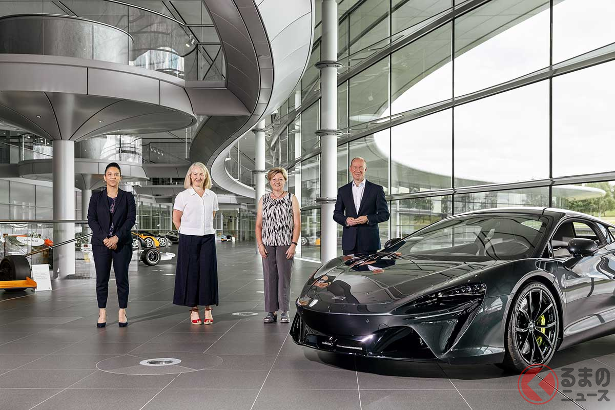 マクラーレンと児童慈善団体「プラン・インターナショナル」との、グローバル・チャリティ・パートナーシップのイメージ