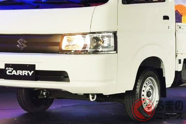スズキ キャリイ 排気量2倍仕様で人気獲得 全長も4m超で投入される海外独自モデルとは くるまのニュース スズキ キャリイ 排気量2倍仕様で人気獲得 全長も4m超で投入される海外独自モデルとは くるまのニュース