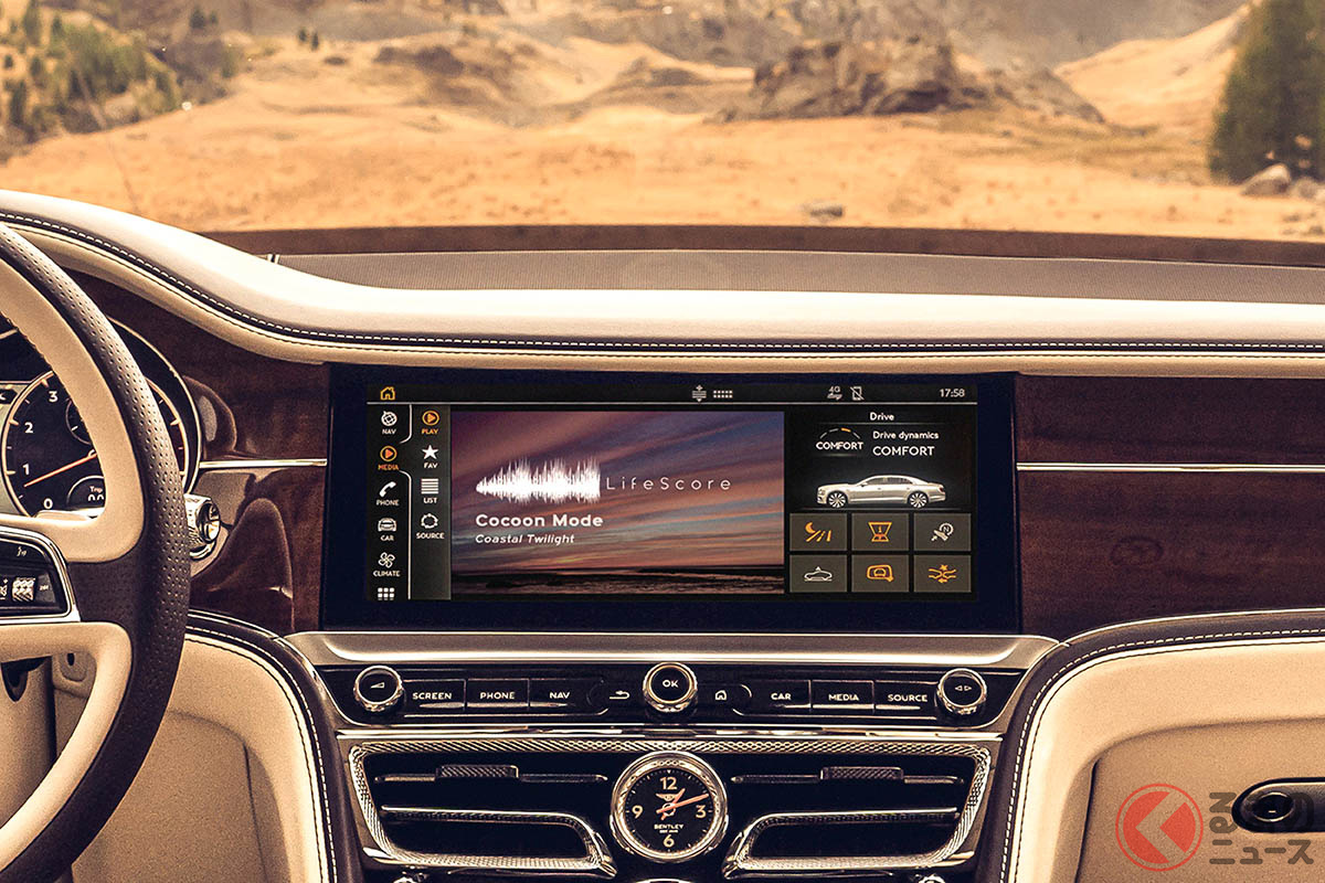 ベントレーが自動車業界では初めて採用したアダプティブ・ミュージック