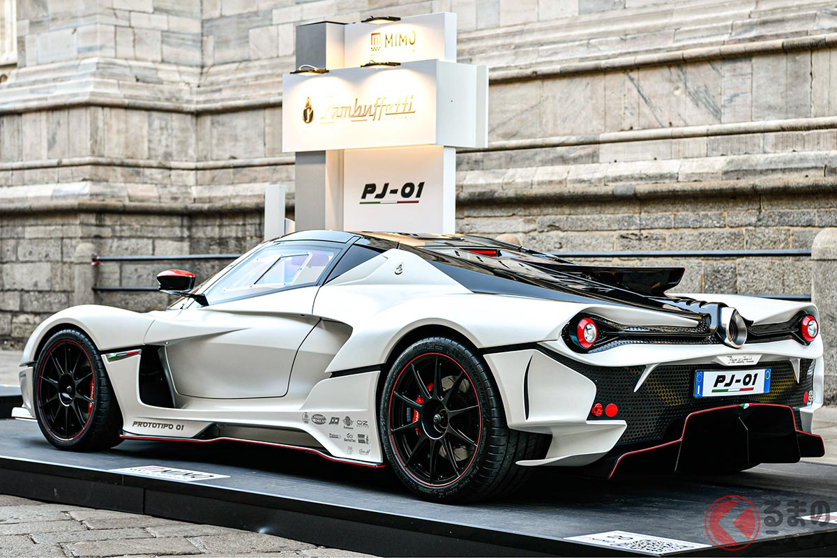 リアまわりのデザインにフェラーリのエッセンスを感じないわけでもない「Pambuffetti(パンブフェッティ)PJ-01」