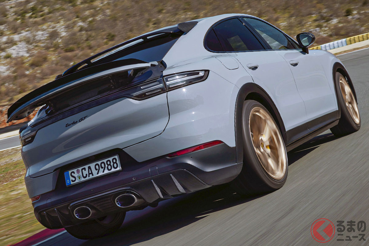 7分38.9秒というニュルブルクリンク・ノルドシュライフェのラップタイム打ち立て、新しい公式SUVレコード塗り替えたポルシェ「カイエン ターボGT」