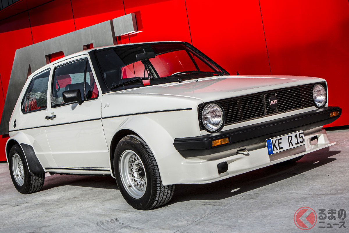 1980年代、ABTの名を一躍知らしめた「ゴルフGTI」ベースのワイドボディ