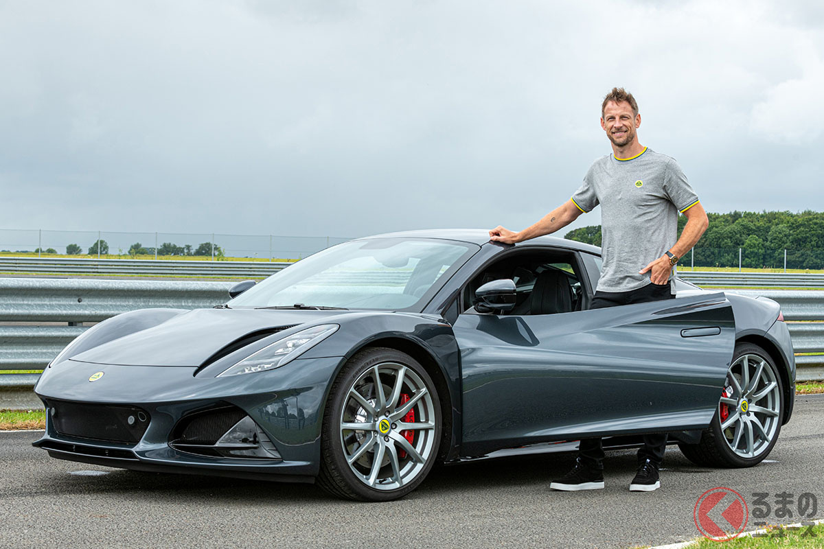 多くのスーパーカーの走りに引けを取らないとエミーラに太鼓判を押すジェンソン・バトン氏